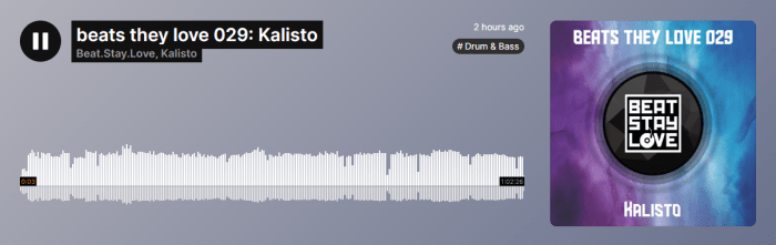 Neuer Mix: beats they love 029 von&nbsp;Kalisto