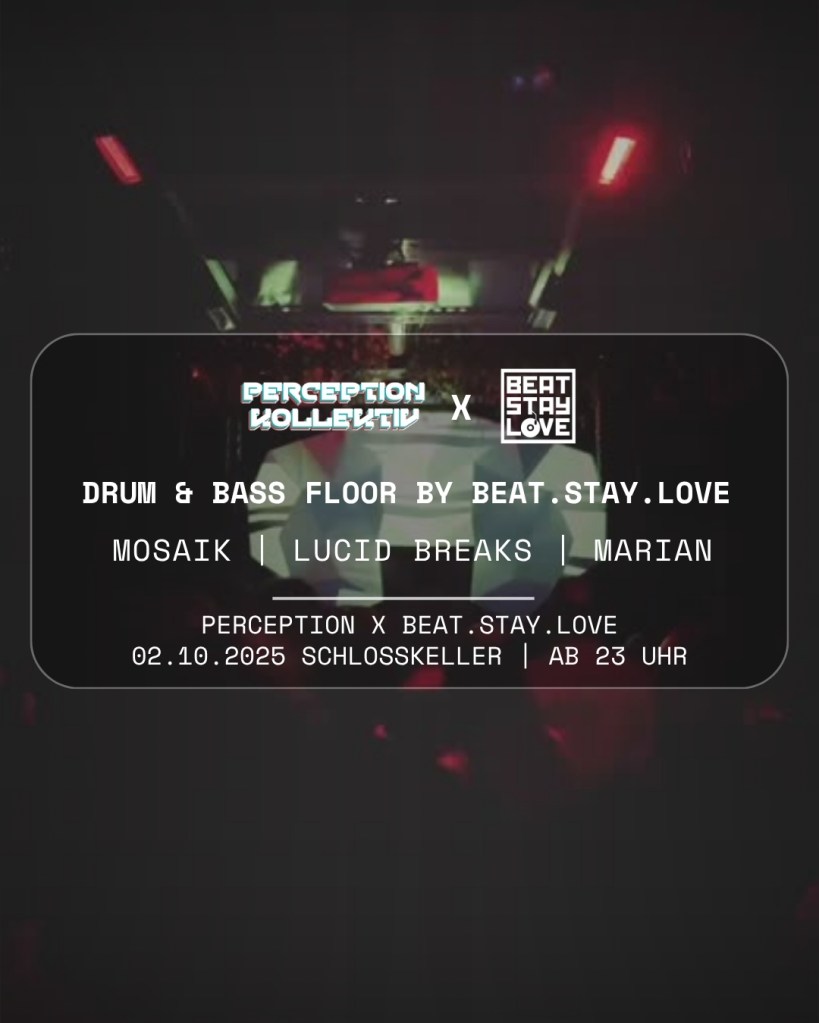 02.10.2025: Perception X BSL im Schlosskeller&nbsp;Darmstadt